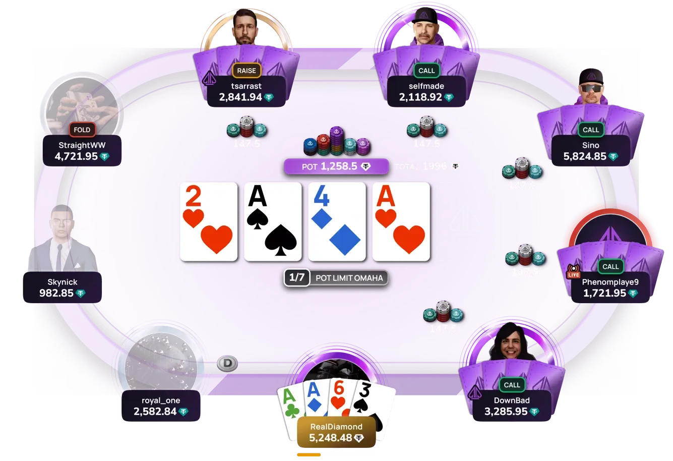 Phenom Poker Table